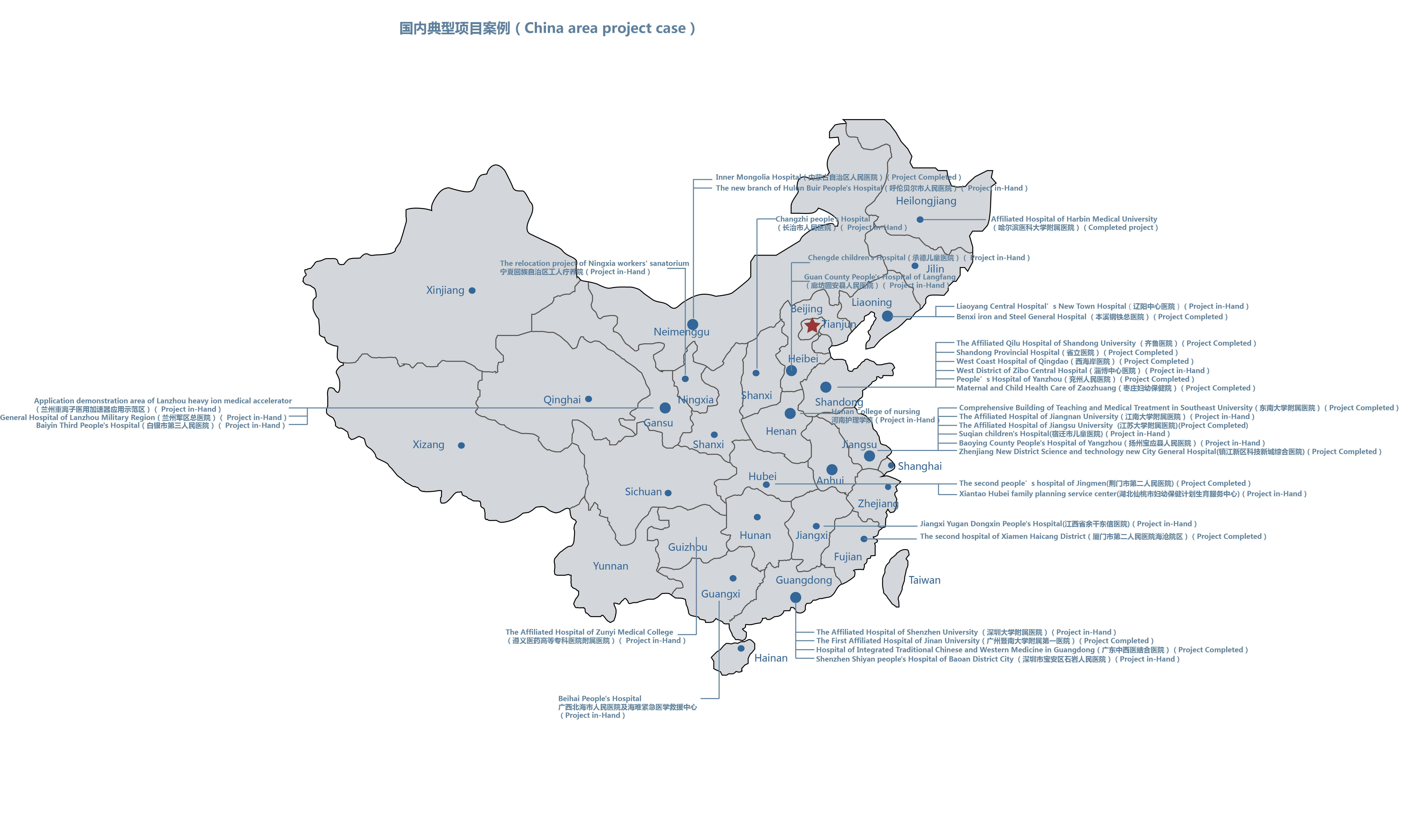 亮點(diǎn)：山東省院三分院醫(yī)院建筑作品如星星之火，燎原神州大地